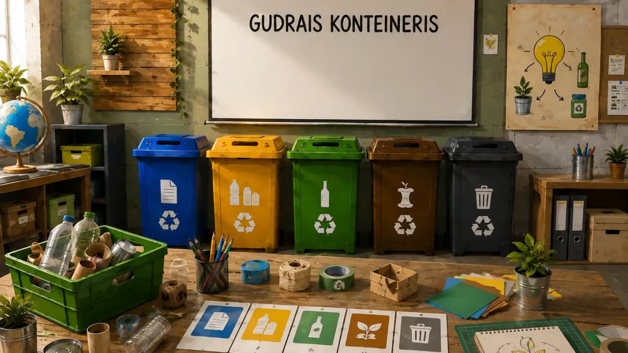 Gudrais konteineris - STEM